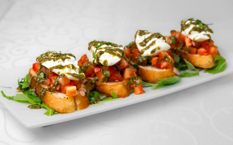 Burrata Crostinis