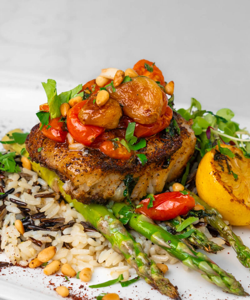 Pan Seared Cod